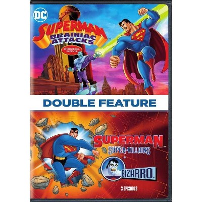 Superman: Brainiac Attacks / Superman Super-Villains: Bizarro (DVD)(2018)