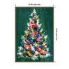Kate & Laurel All Things Decor Sylvie Beaded Christmas Tree Framed Canvas by Corinna Buchholz of Piddix - 2 of 4