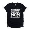 Simply Sage Market Warning Softball Mom Short Sleeve Tee - 2 of 4