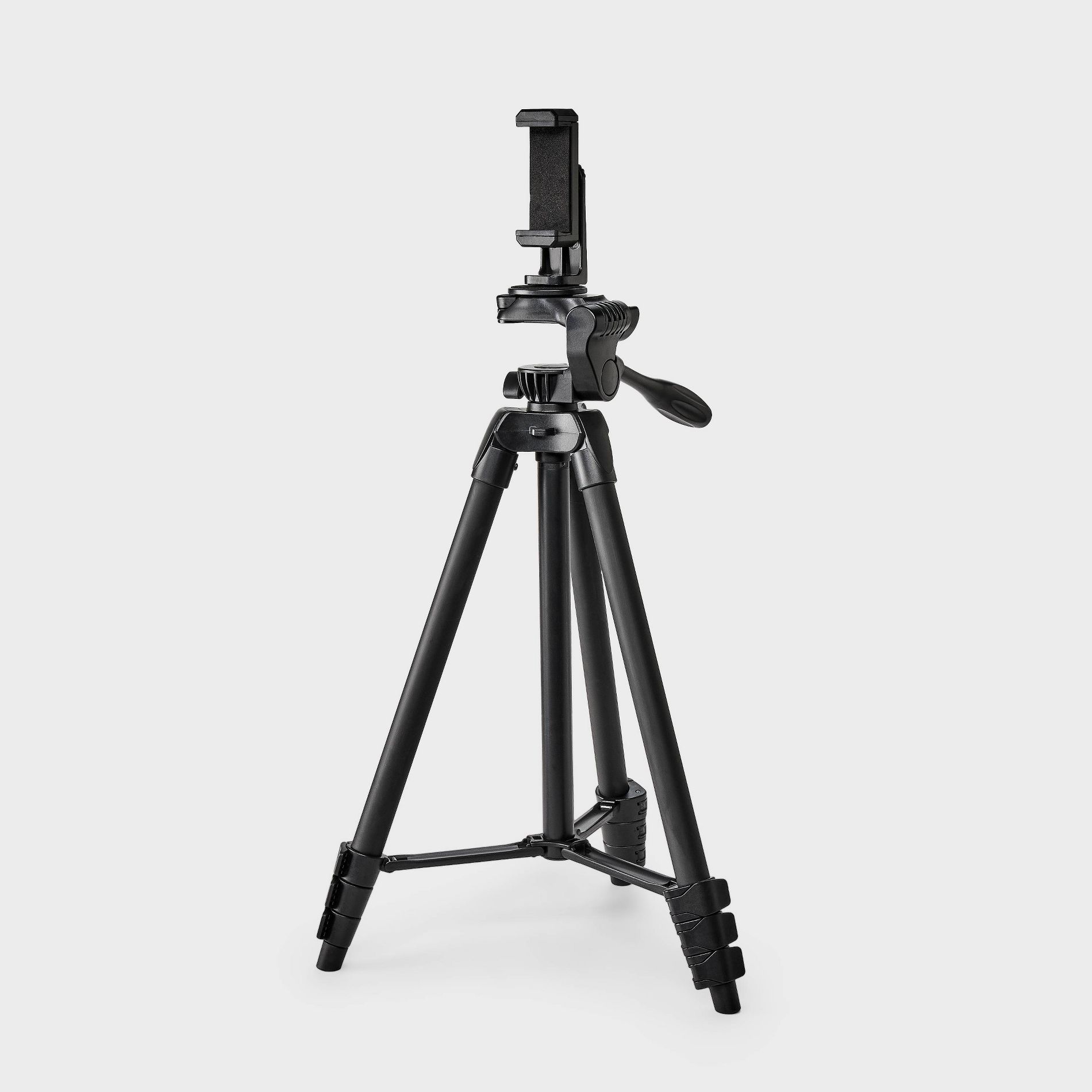 Tripod - dealworthy™ Black: 3-Way Panhead, Camera Mount, Aluminum Alloy