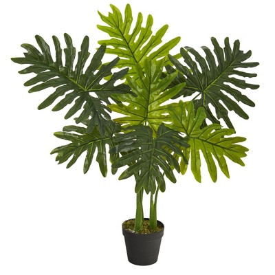 Nearly Natural 3-ft Philodendron Artificial Plant (Real Touch)