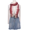 INSPIRE CHIC Women's Contrast Color Imitation Cashmere Ombre Fringe Soft Winter Warm Scarves 1Pc - 2 of 4