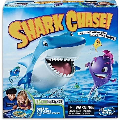 Pressman Shark Bite with Let's Go Fishin' Card Game ( Exclusive)