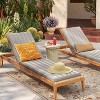 78"x24" Woven Outdoor Chaise Lounge Cushion - Threshold™ - 2 of 4