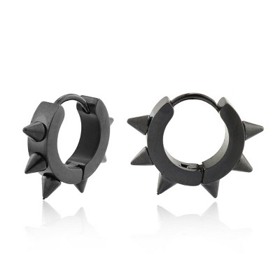Slate by Rebl Spike Huggies Stainless Steel, 18.5mm