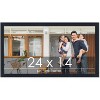 PosterPalooza | Slim Profile Black Picture Frame - UV Acrylic, Backing Board, Hanging Hardware Included - 2 of 4