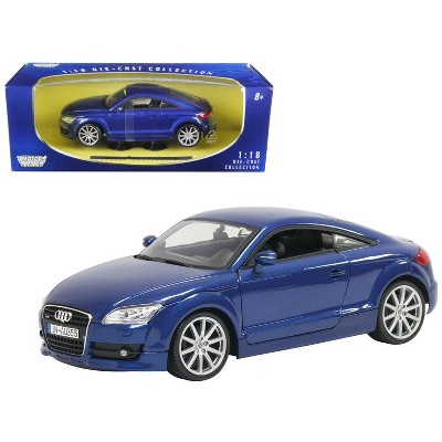 2007 Audi Tt Blue 1/18 Diecast Car Model By Motormax : Target