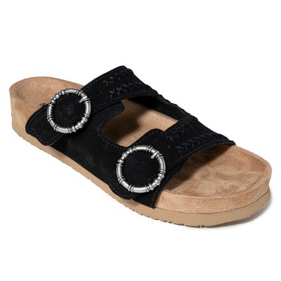 Minnetonka Women's Georgine Classic Suede Slide Sandals