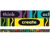 Eureka® Crayola® Inspirational Words Deco Trim®, 37 Feet Per Pack, 6 Packs - 2 of 4