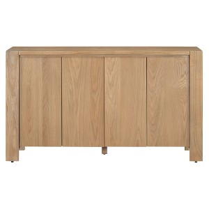 NicBex Kitchen Sideboard Buffet Cabinet with 4 Doors & Adjustable Shelves - 1 of 4