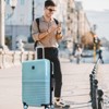 World Traveler Dejuno Tonal 28-Inch High-Quality Polycarbonate Lightweight Hardside Expandable Spinner Luggage Suitcase with TSA Lock - 2 of 4