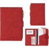 Clotth Travel Wallet - Slim RFID Blocking Passport Holder for Women & Men with Zipper Pocket & Card Slot,Fashionable & Easy-to-Use Organizer - 2 of 4