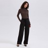 Women's Long Sleeve Mock Neck Rib-Knit Top - A New Day™ - 3 of 3