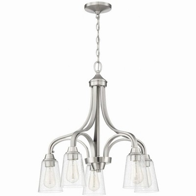 Craftmade Lighting Grace 5 - Light Chandelier in  Brushed Polished Nickel