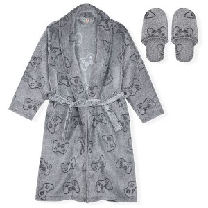 Sleep On It Boys Plush Fleece Robe - 1 of 4