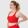Hanes Moves Women's Crop Sports Bra, Racerback - 2 of 4