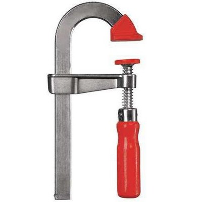 BESSEY LMU2.008 8 in Bar Clamp Wood Handle and 2 in Throat Depth