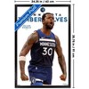 Trends International NBA Minnesota Timberwolves - Julius Randle Feature Series 25 Framed Wall Poster Prints - 3 of 4