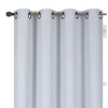 Kate Aurora 100% Thermal Room Darkening Bath & Kitchen Window Curtains - 2 of 2