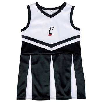 NCAA Cincinnati Bearcats Girls' Short Sleeve Toddler Cheer Dress Set