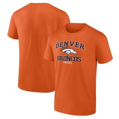 Nfl Denver Broncos Women's Roundabout Short Sleeve Fashion T-shirt : Target