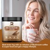 B Beworth Organic Instant Mushroom Coffee Powder - with Reishi, Cordyceps, Lion's Mane, Chaga - for Energy & Immunity Support, 250g - 2 of 4