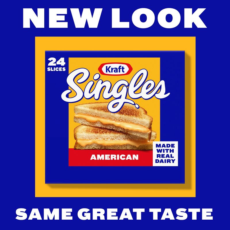 Kraft Singles American Cheese Slices - 16oz/24ct, 3 of 19