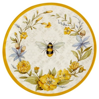 Set of 6 Bee Sweet Dinner Plates - Certified International