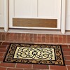Jellybean Frontgate Indoor & Outdoor Rug – Washable, Durable Accent Mat with Elegant Design for Porch, Entryway, Patio & More - 2 of 3