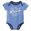 MLB Tampa Bay Rays Infant Girls' 3pk Bodysuit - 3 of 4