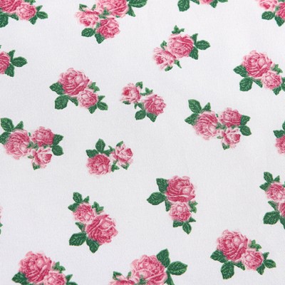King Pink Floral Cotton Percale Sheet Set