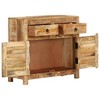 vidaXL Sideboard 27.6 in.x11.8 in.x26.8 in. Solid Wood Mango - 4 of 4