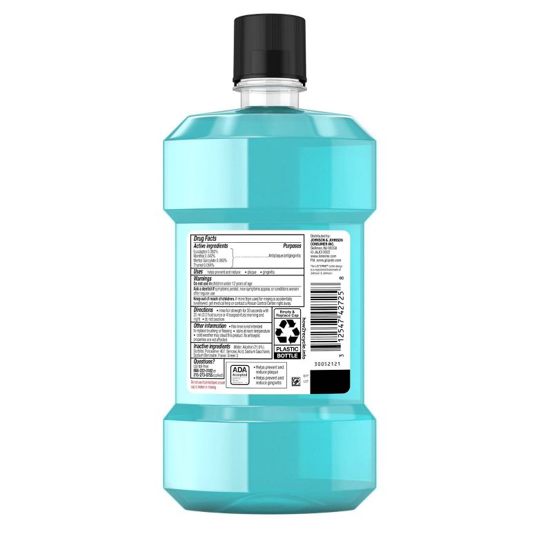 Listerine Cool Mint Antiseptic Mouthwash, 3 of 16