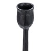 Storied Home Tall Hand-Forged Metal Taper Holder, Black - 4 of 4