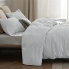 3 pieces Duvet Cover Soft Double Brushed Bedding Set for Kids & Adults Zipper Closure - 4 of 4