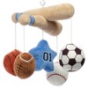 Lambs & Ivy Baby Sports Musical Baby Crib Mobile Soother Toy - Gray - 3 of 4