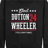 Women's - Yellowstone - Official Yellowstone Merchandise Lightweight French Terry Wide Neck Long Sleeve Shirt - 2 of 4
