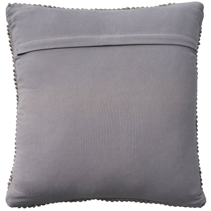 20"x20" Oversize Holiday Loop Snowflake Indoor Square Throw Pillow - Mina Victory, 3 of 10