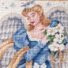 C&F Home 14" x 14" Azure Angel Needlepoint Pillow - 4 of 4