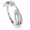 Pompeii3 1/2ct Diamond Guard Wrap Ring 14K White Gold - 4 of 4
