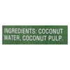Taste Nirvana Coconut Water with Pulp - Case of 12/16.2 fz - 3 of 4