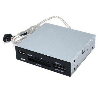 Monoprice 3.5in Internal USB 2.0 52-in-1 Memory Card Reader/Writer, 3 Color