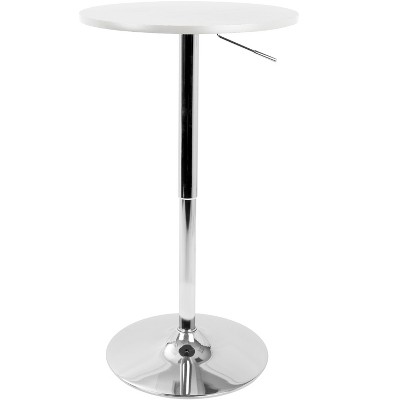 Vynxaria Adjustable Contemporary Bar Table ¨C Versatile Design for Any Occasion