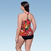 Aqua Green, Women's Y-Back Tankini - 2 of 3