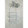 iDESIGN Metal ExtraWide Hanging Shower Caddy The York Collection Pearl White - 3 of 3