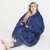 Solaris Full Fleece Zip-Up Blanket Hoodie Woman Sweatshirt, Large Wearable Flannel Blanket Pullover, Warm Outerwear for Women Men Girls Boys, Gifts - 2 of 4