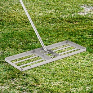 Drag Harrow, Steel Driveway Drag with Pin Hitch, Tow Behind Landscape Leveling Rake 50lbs Max Heavy-Duty Lawn Leveling Tools for Tractor - 1 of 4