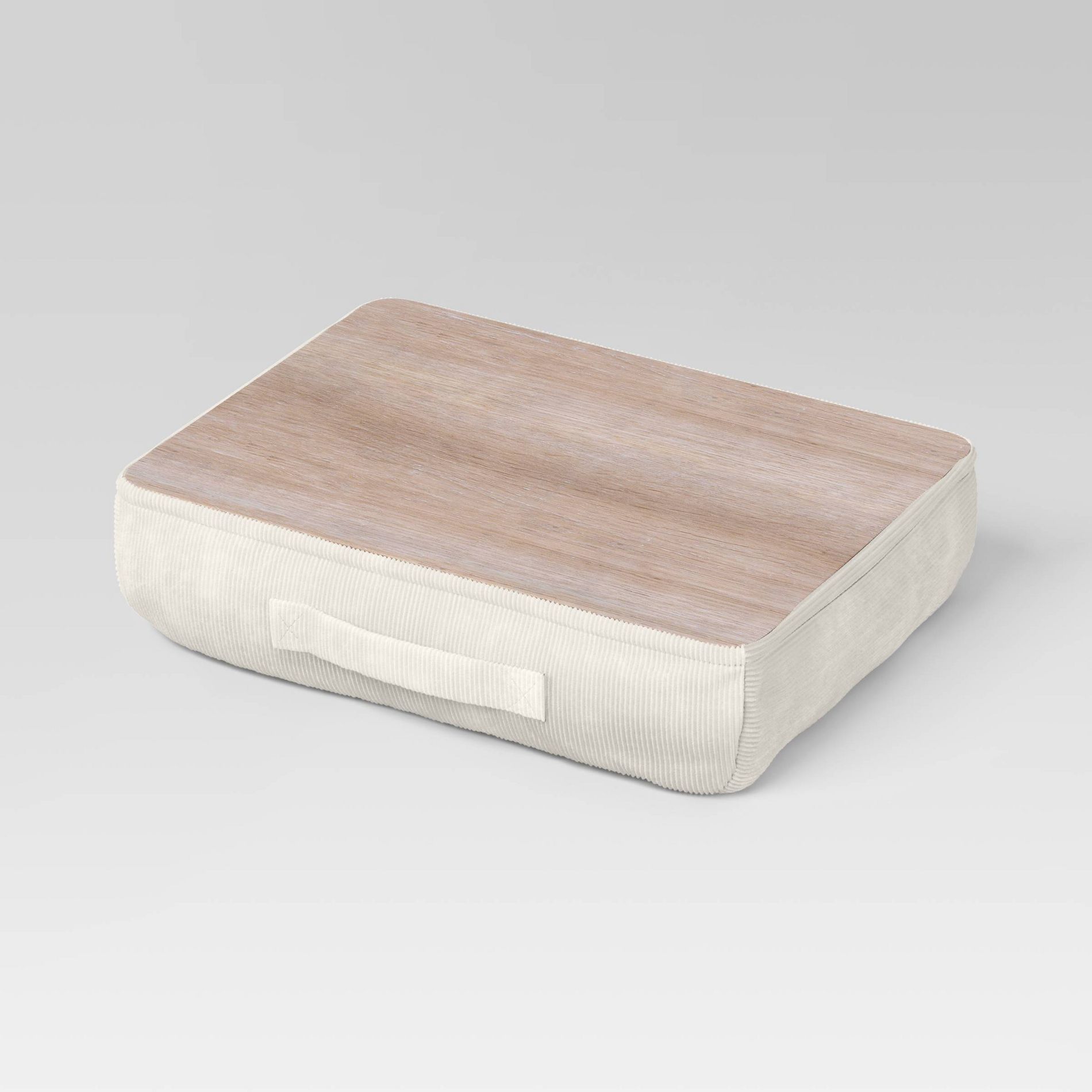 Corduroy Dorm Lap Desk Cream - Room Essentials™