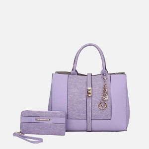 MKF Collection Yola Women’s Tote Bag and Wallet set by Mia K - 1 of 4