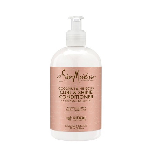 Sheamoisture Coconut Hibiscus Curl Shine Conditioner 13 Fl Oz